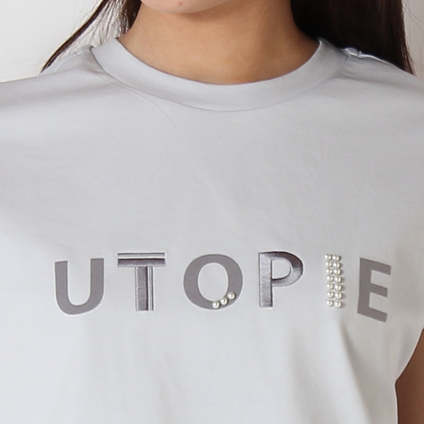 UTOPIEロゴパールTシャツ 7311010