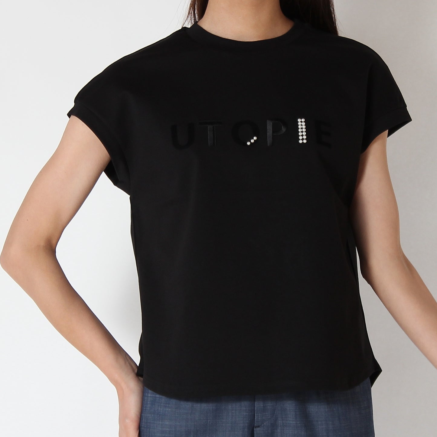 UTOPIEロゴパールTシャツ 7311010