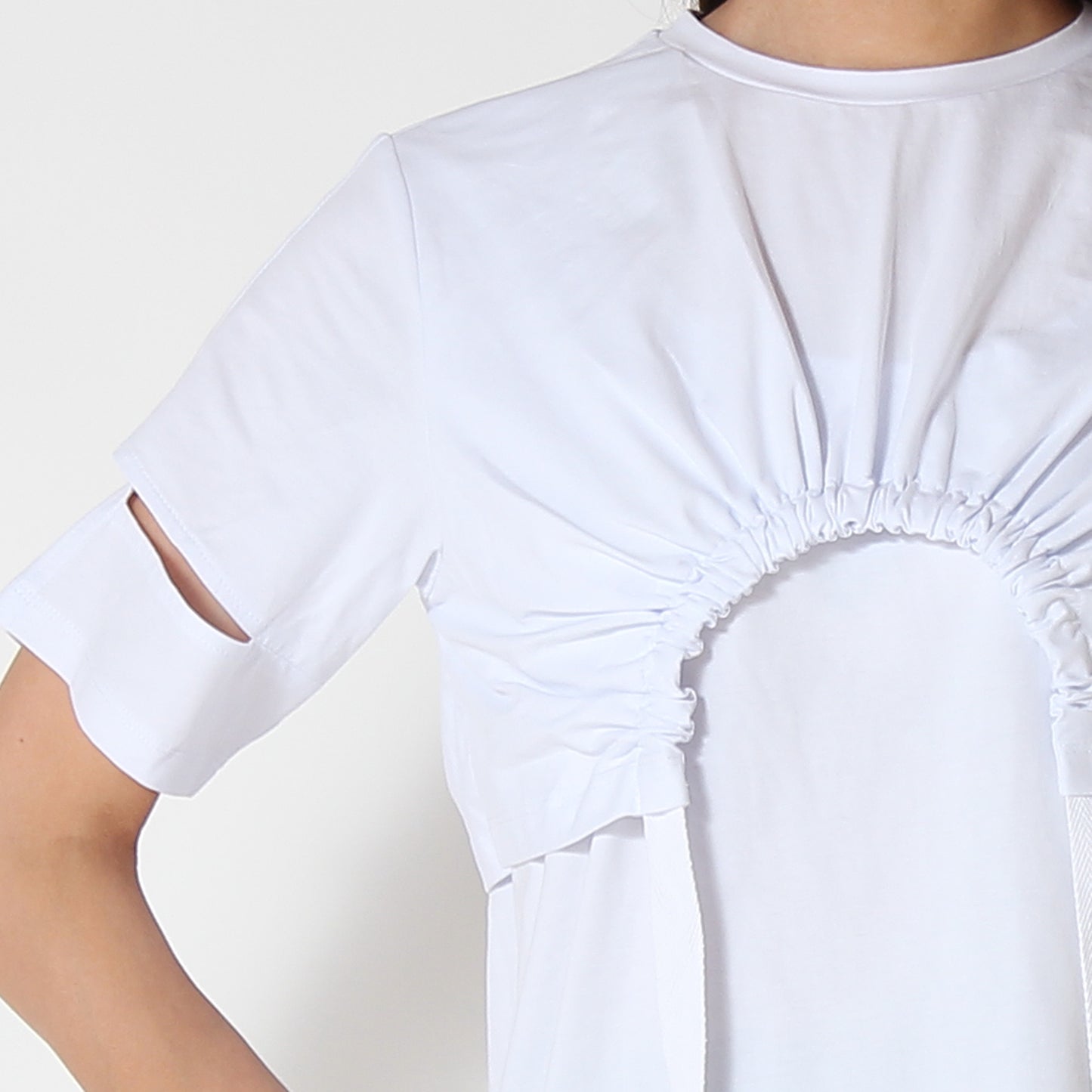 ドローストリングTシャツ 1232-08025