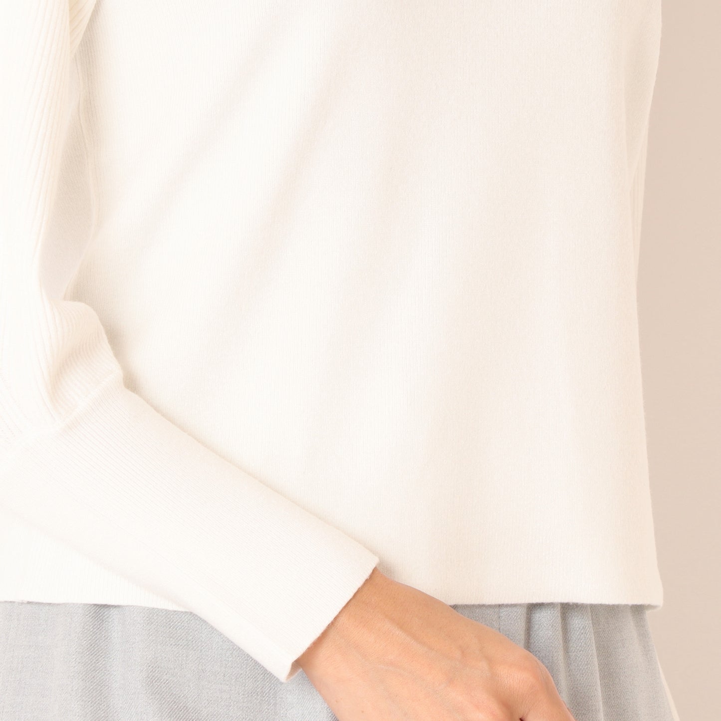 デザインスリーブニットセーター109218