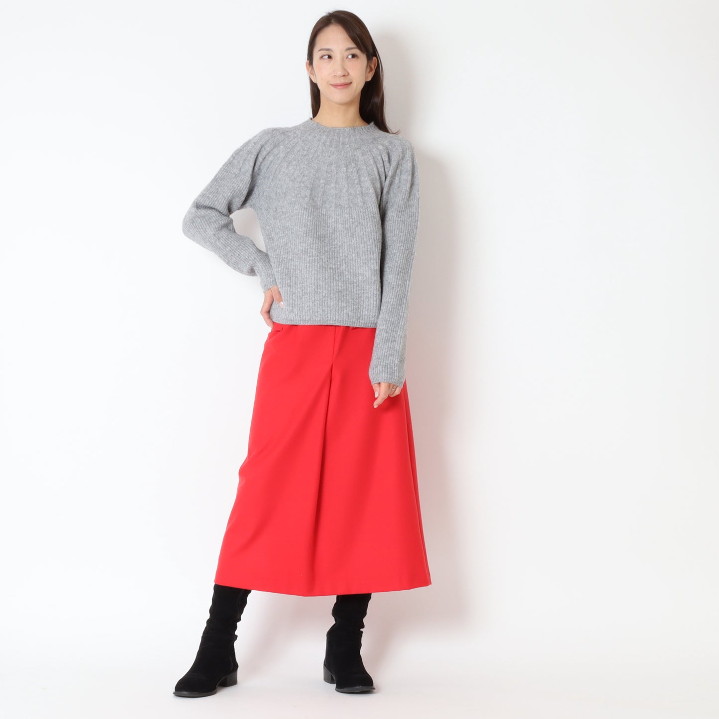 ヤク切替ホイップネックプルオーバー 235LA010