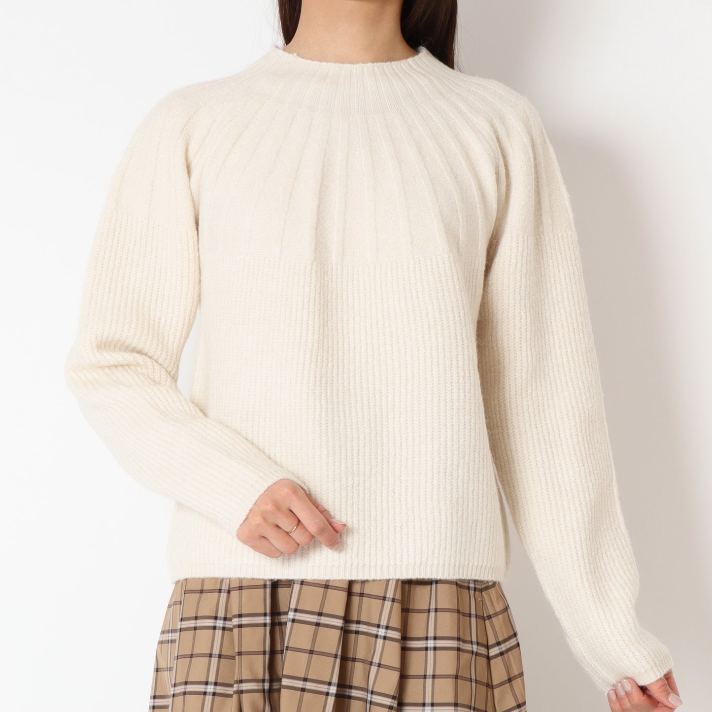 ヤク切替ホイップネックプルオーバー 235LA010