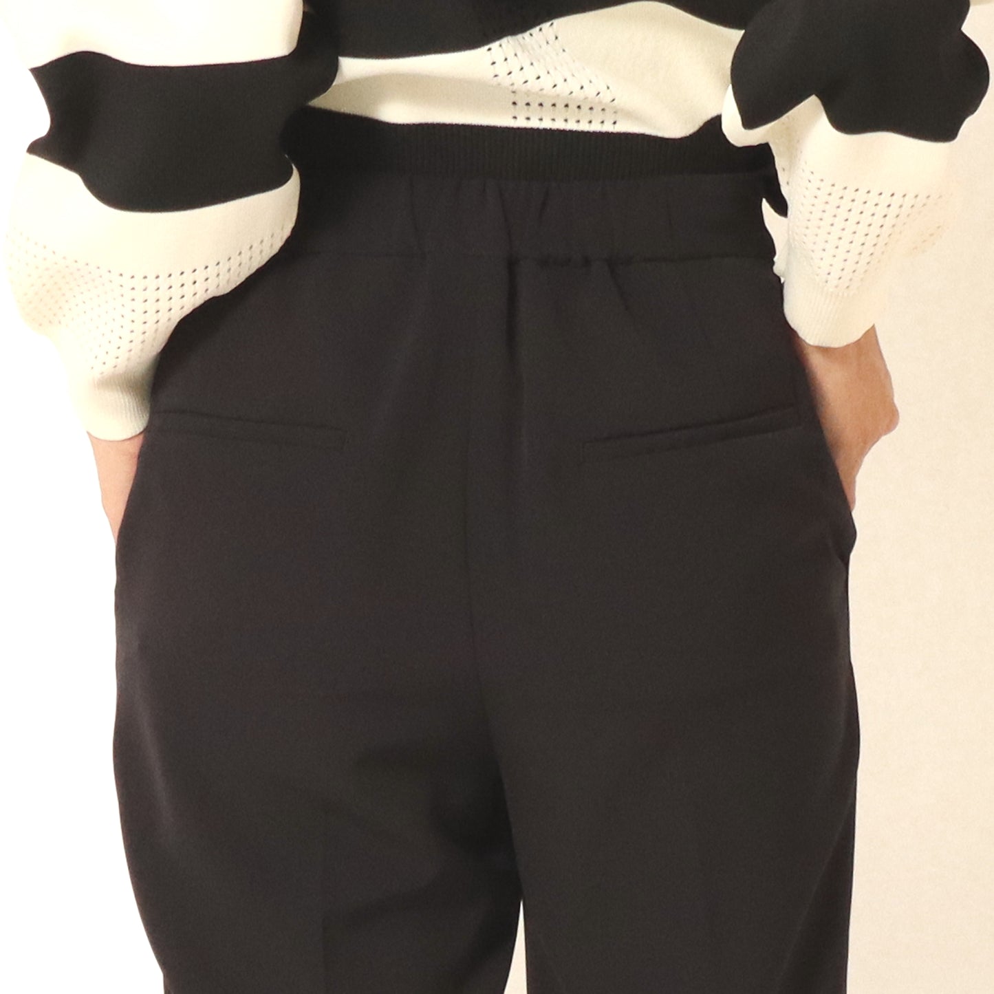 ダブルクロス2WAYストレッチペンシルスリットパンツ J4456A-23