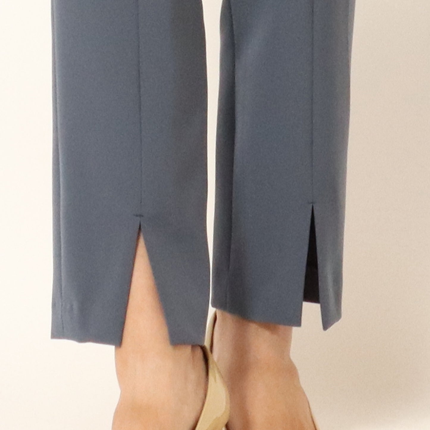 ダブルクロス2WAYストレッチペンシルスリットパンツ J4456A-23