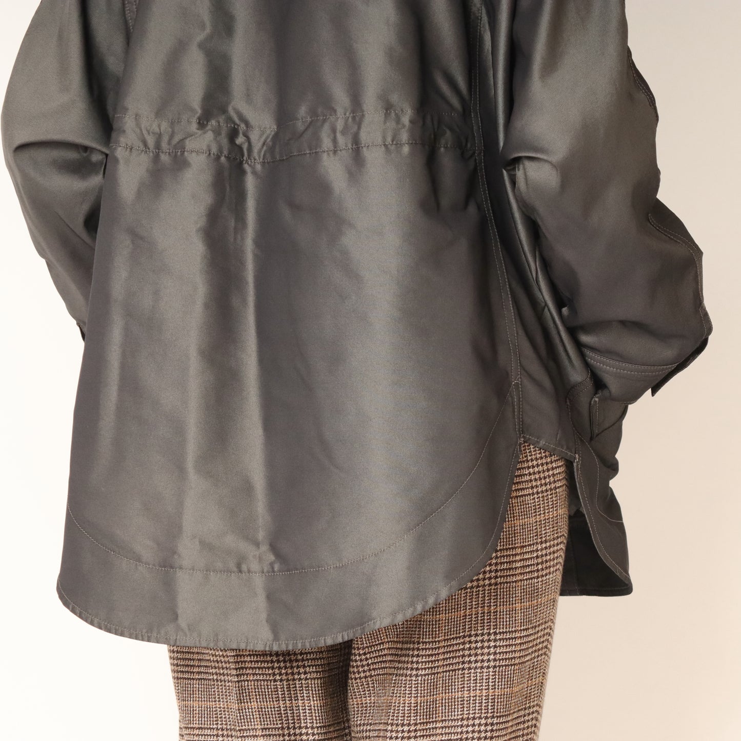 ポリエステルギャバジンライナー付きマウンテンパーカー331451