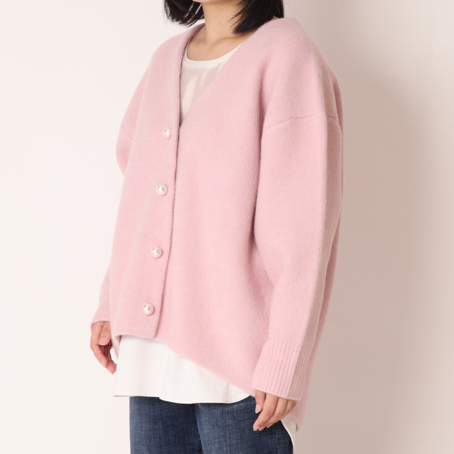 パールロングカーディガン35295025