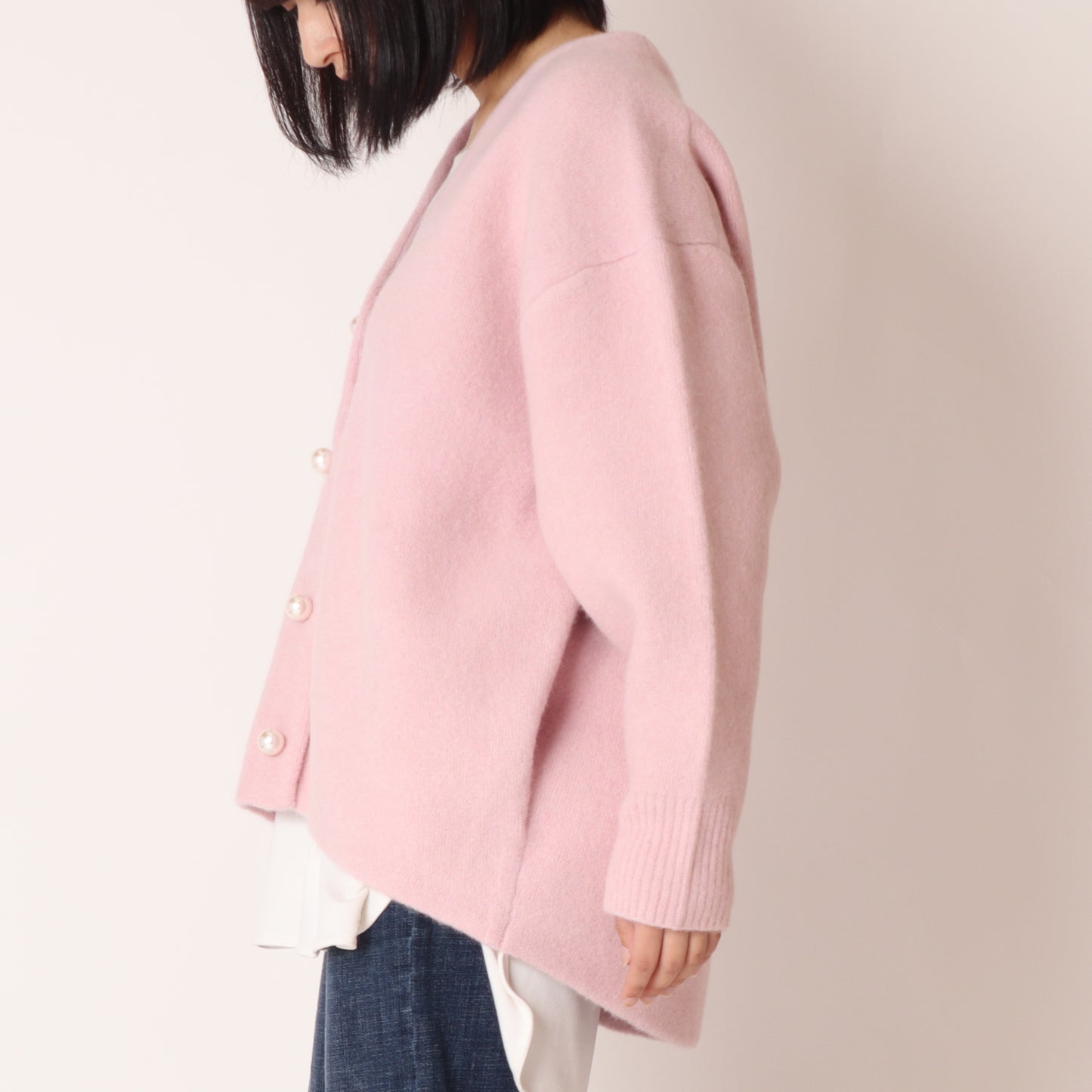 パールロングカーディガン35295025