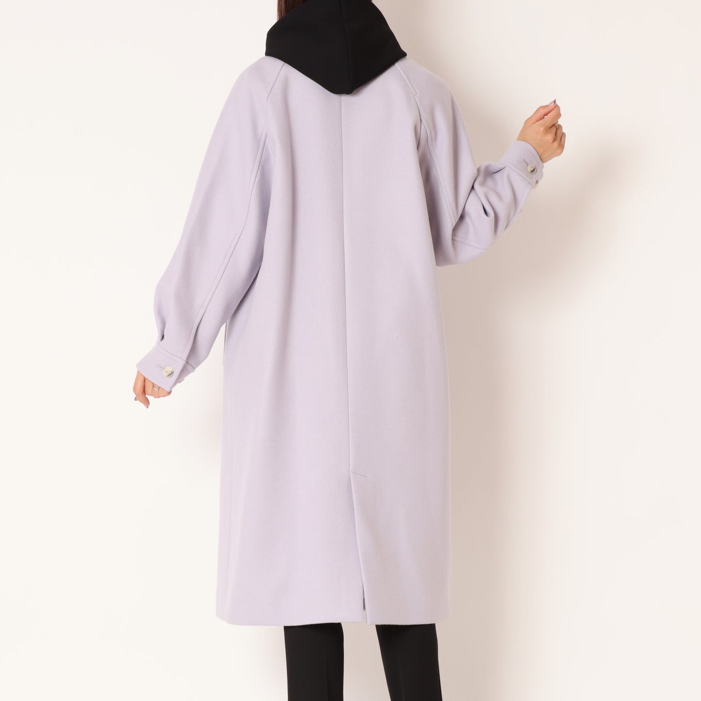 PECOLAMBノーカラーコート35224508