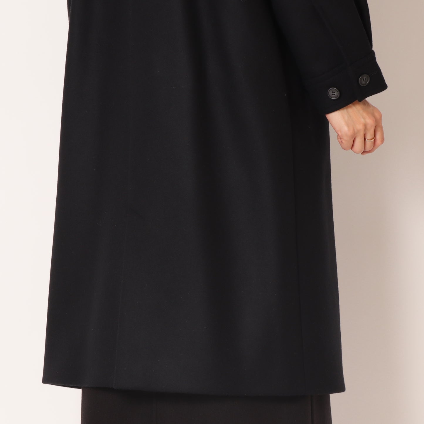 PECOLAMBノーカラーコート35224508