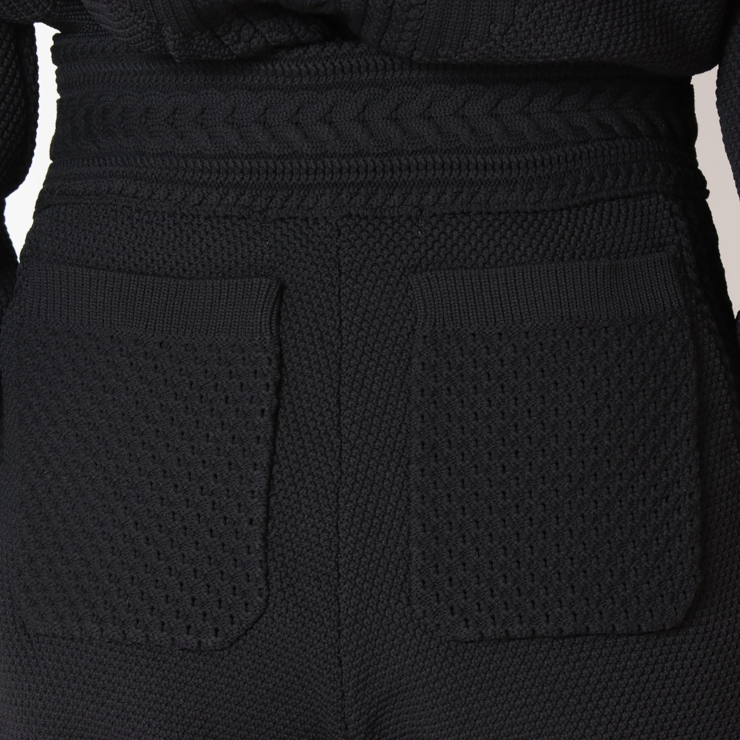 ケーブル柄ニットパンツ 2506091234