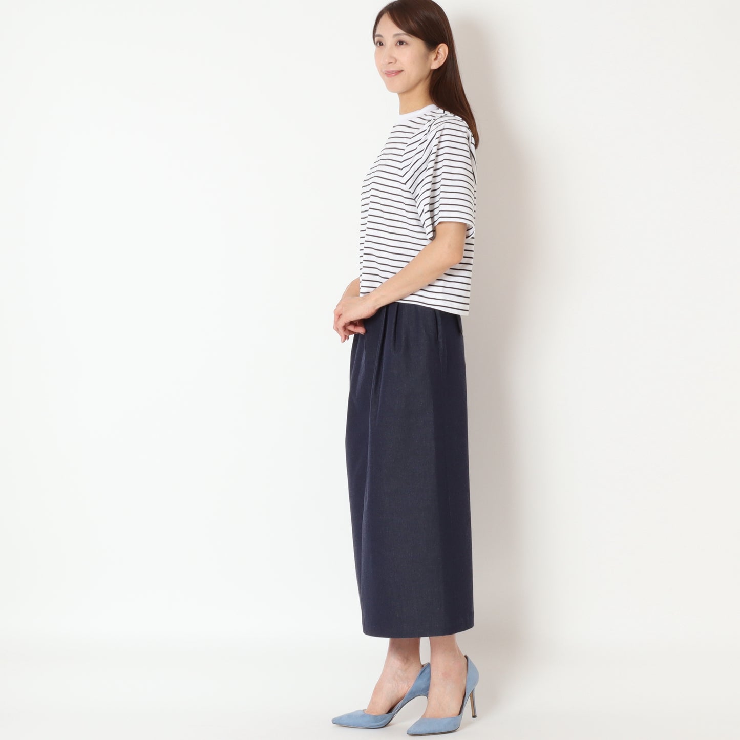 ボーダータックスリーブプルオーバー 80242001