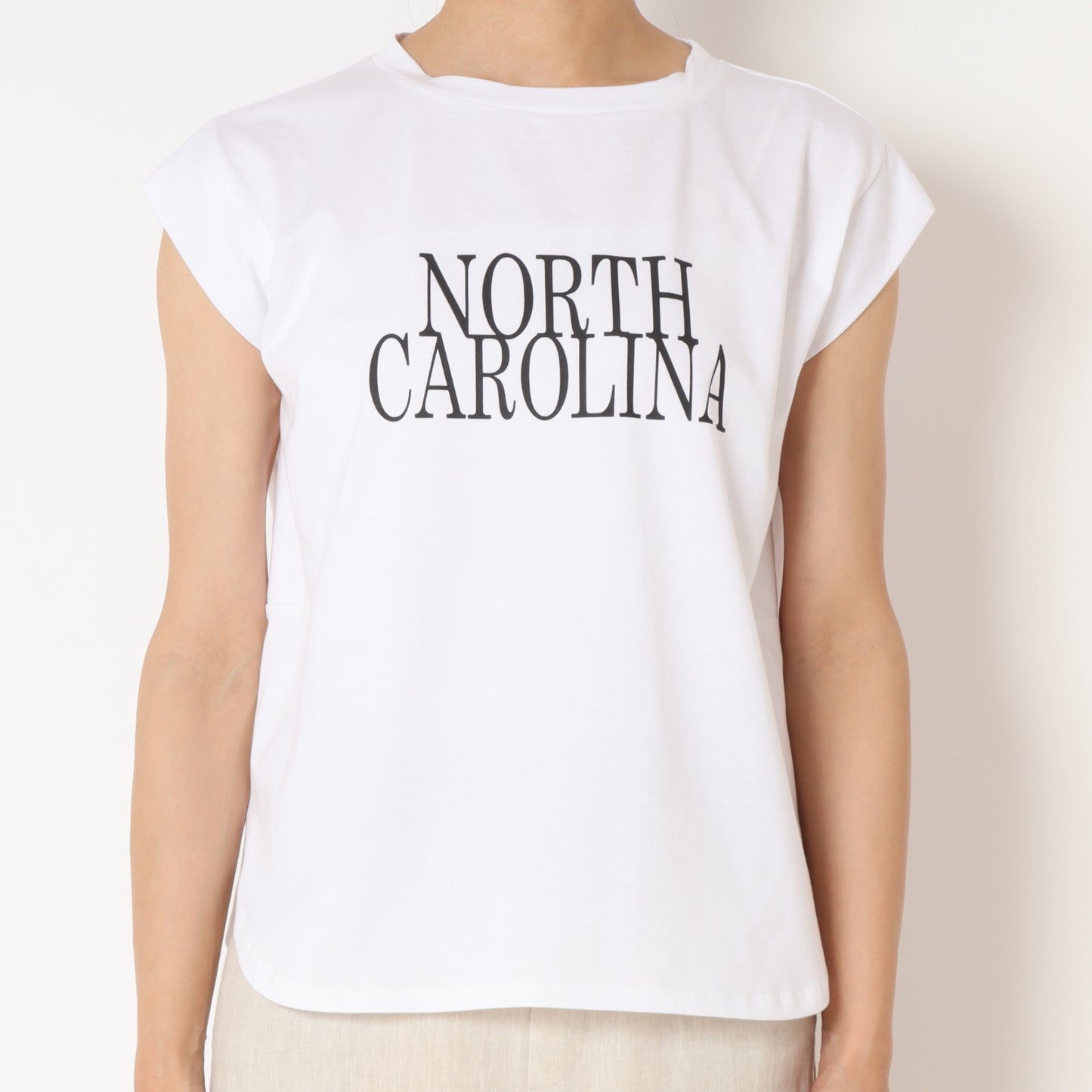 ノースリーブロゴTシャツ 80242302