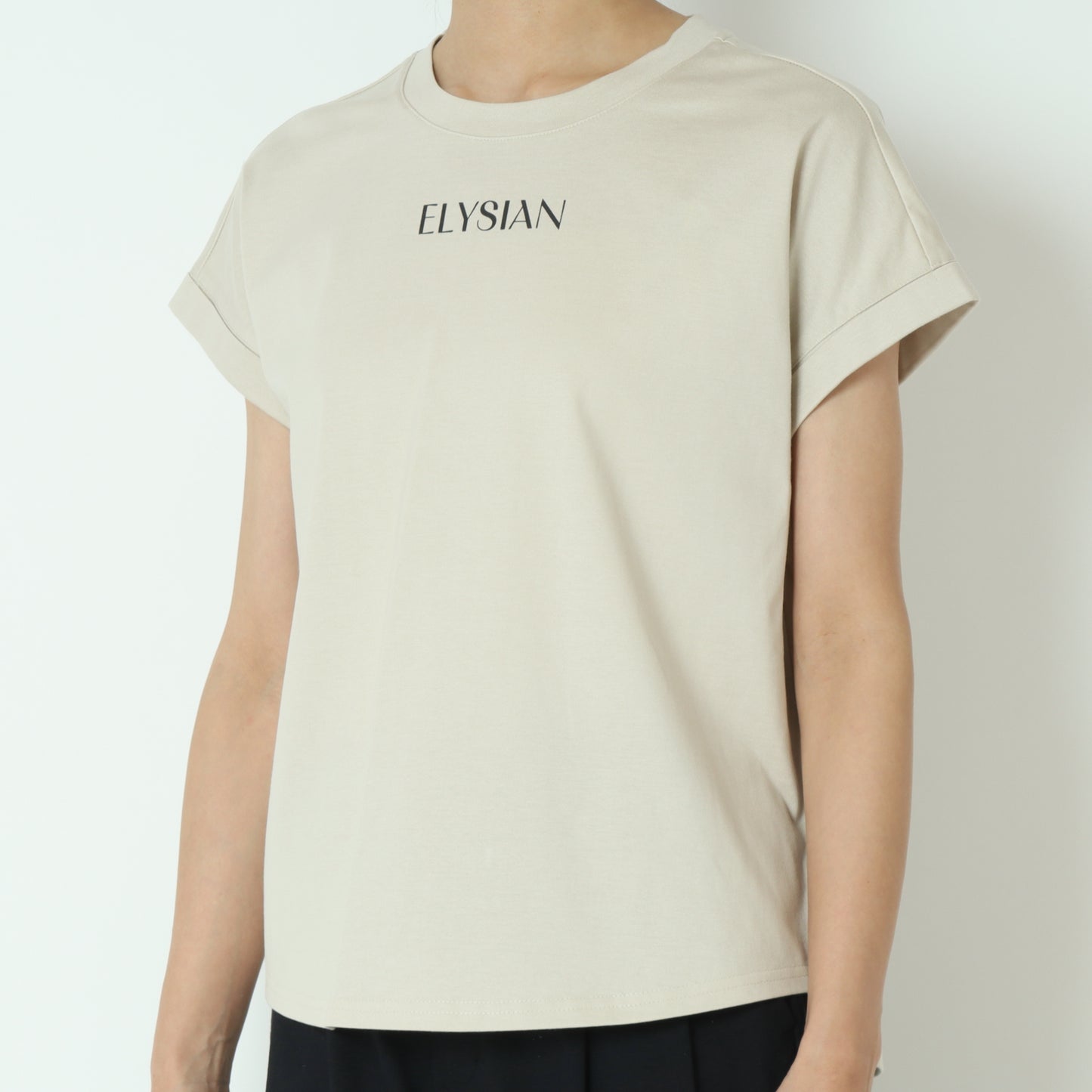 シンプルロゴフレンチTシャツ 80242301