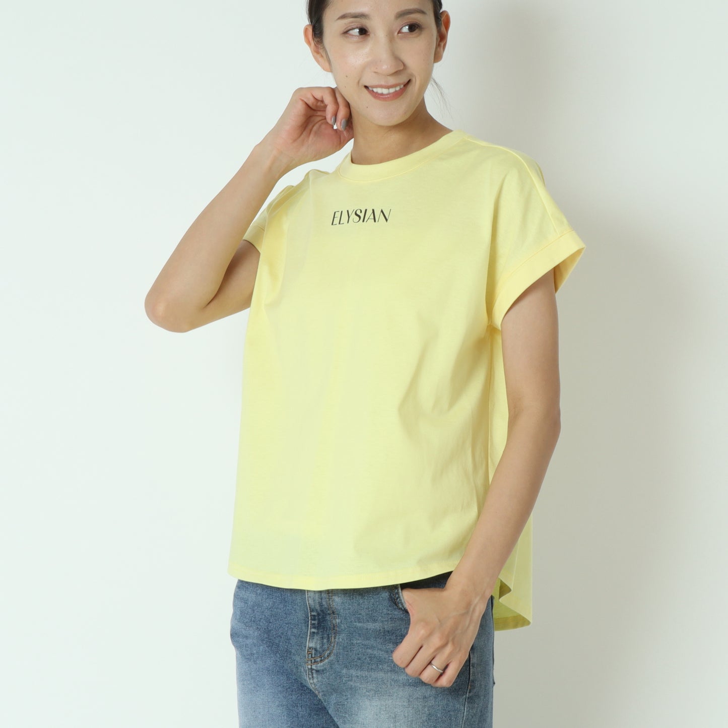 シンプルロゴフレンチTシャツ 80242301