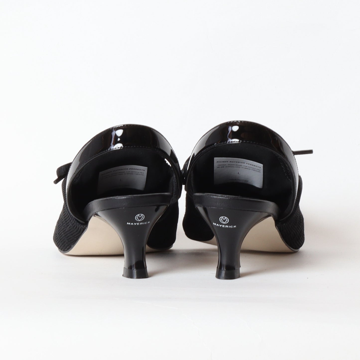 ニットレースアップミュールスニーカー MS2325