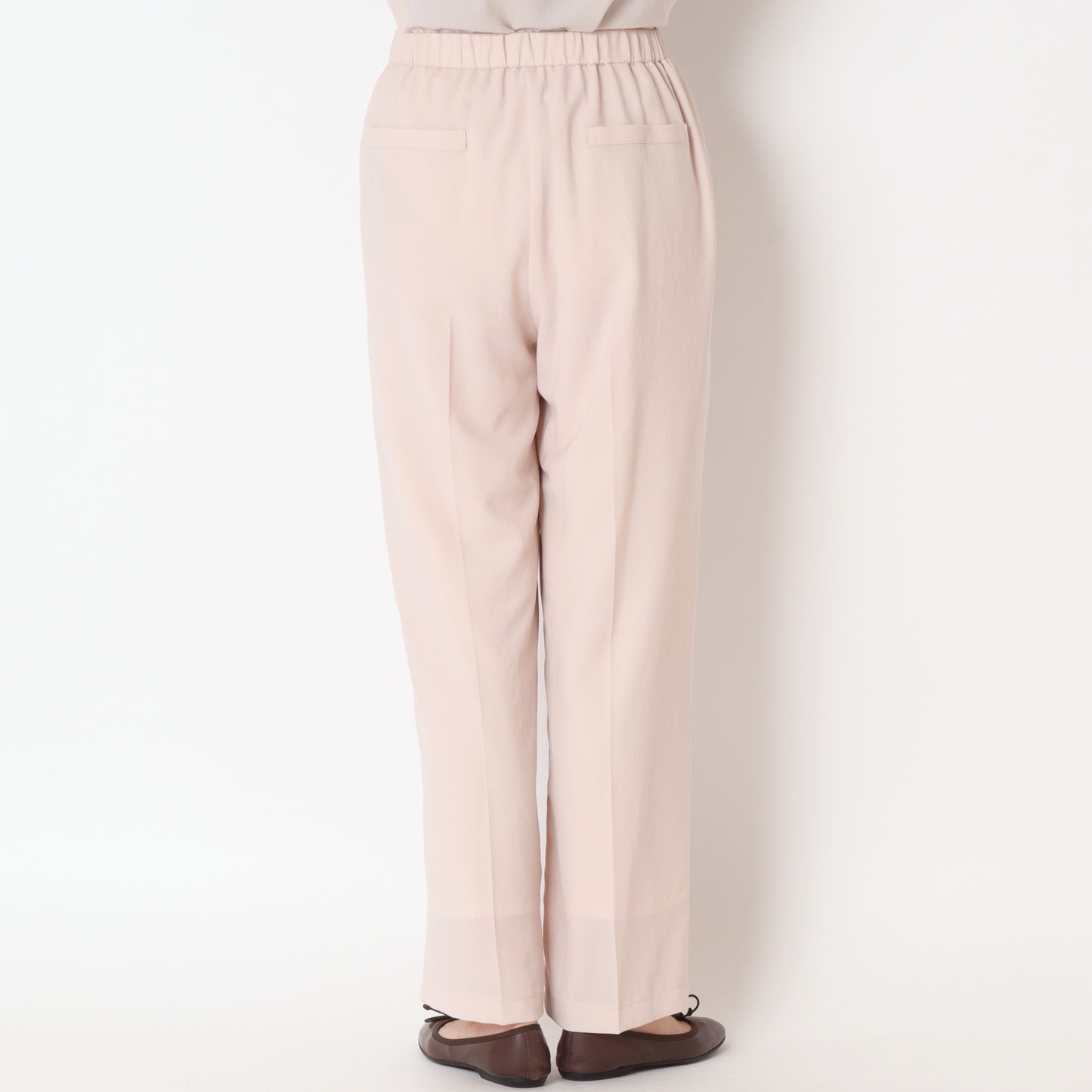 マットサテンタックパンツ P41041IT