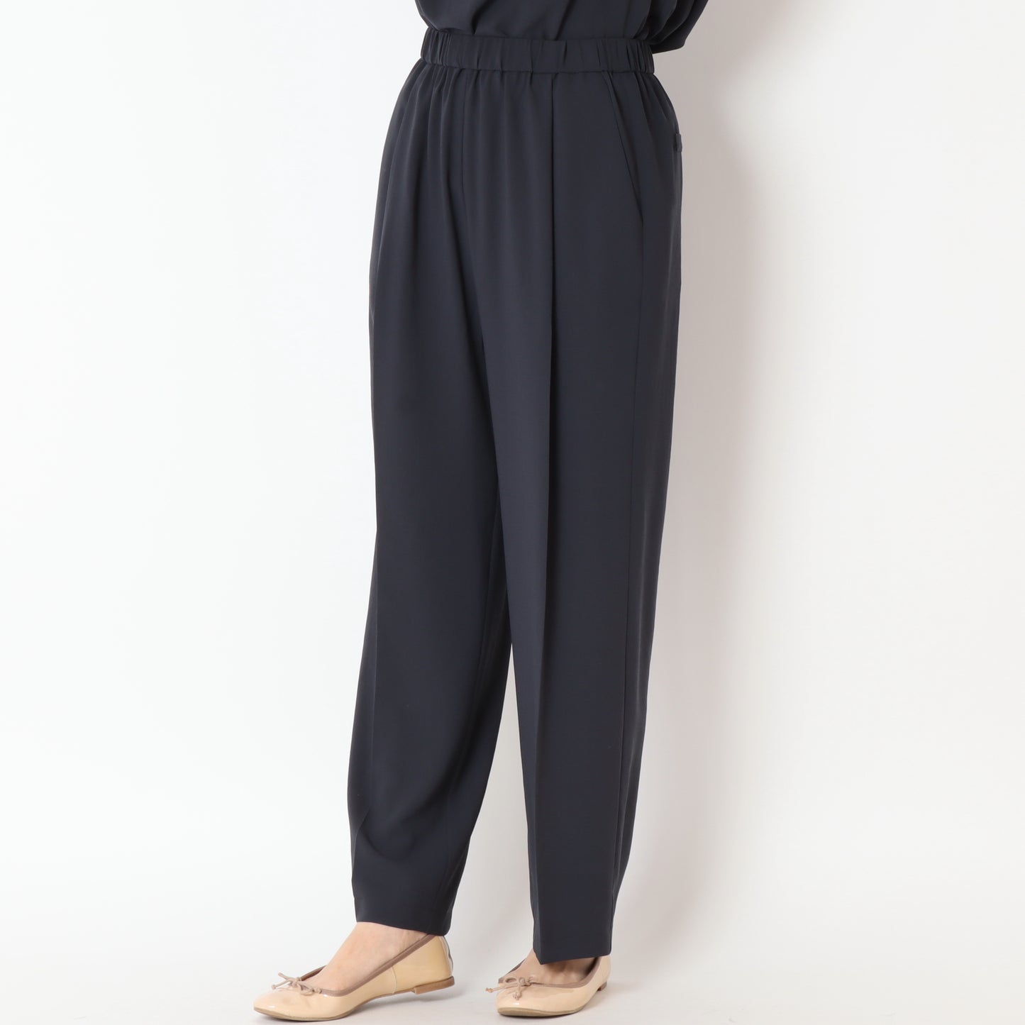 マットサテンタックパンツ P41041IT