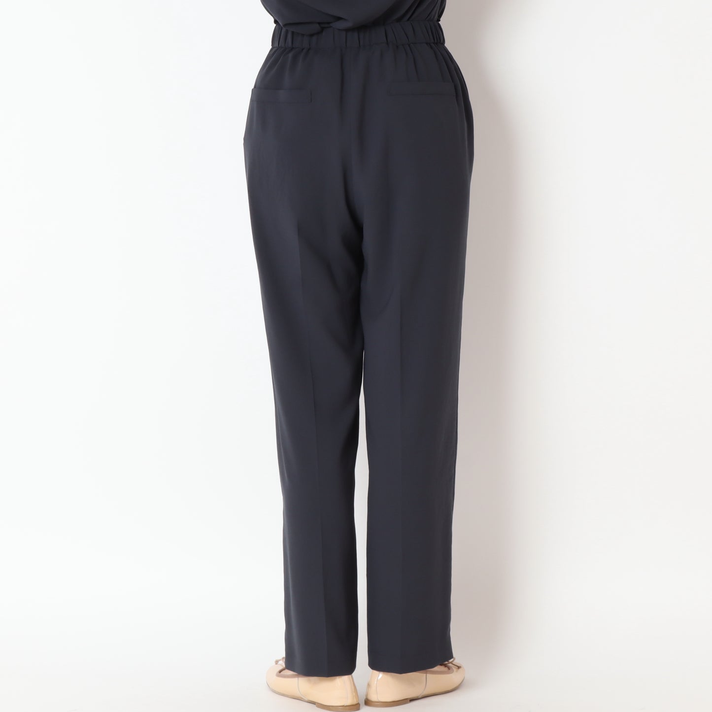 マットサテンタックパンツ P41041IT