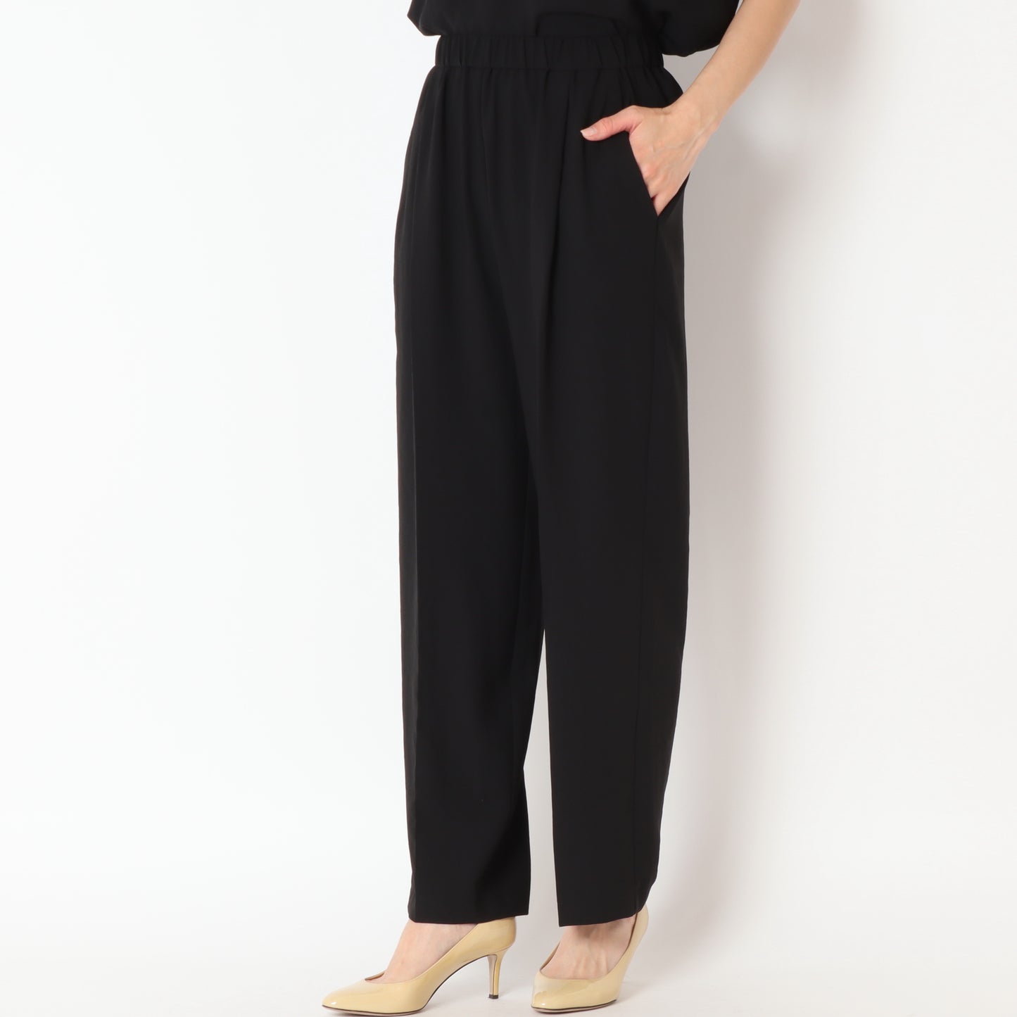 マットサテンタックパンツ P41041IT