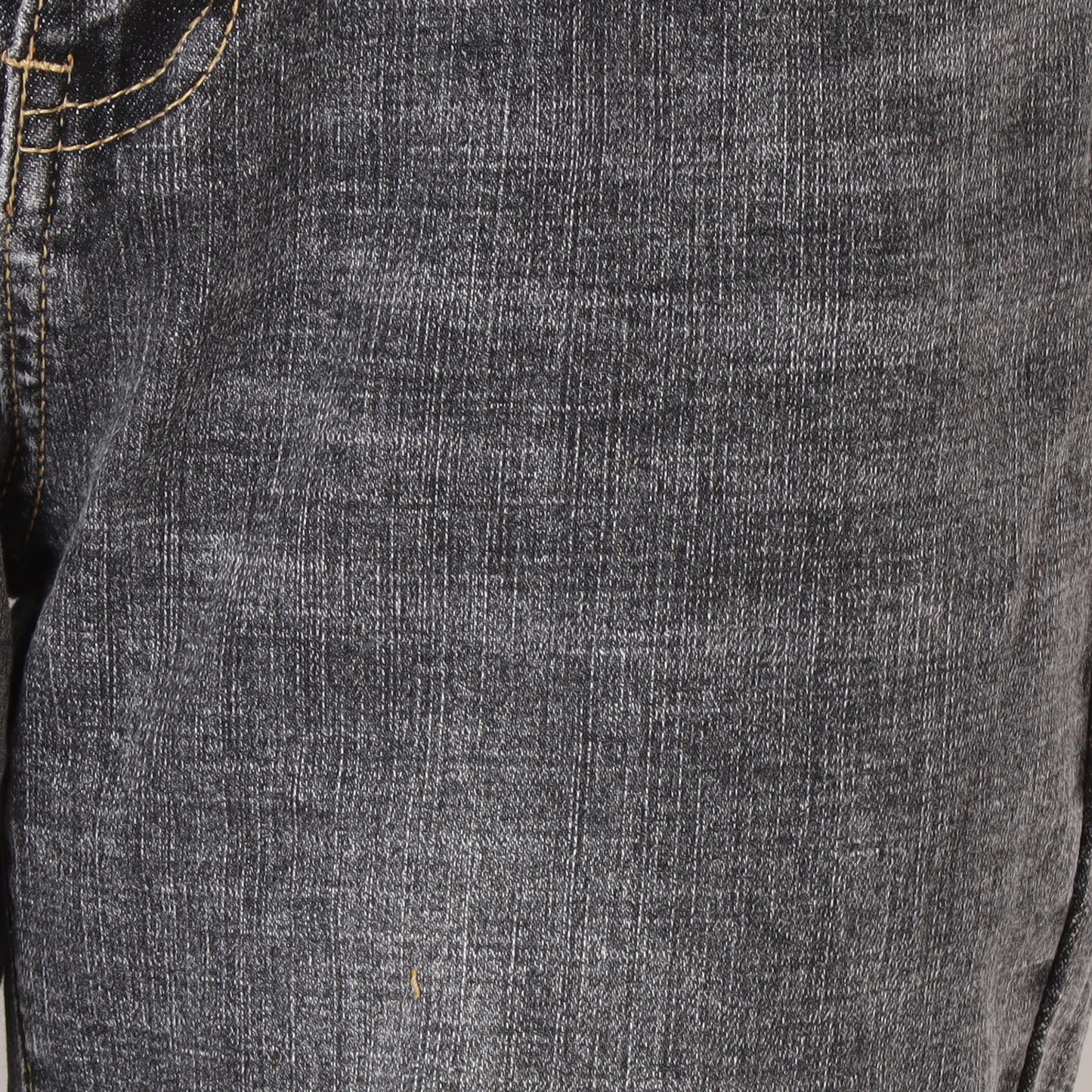 折り返し風デザイン ボーイフレンドデニム グレー WJ045