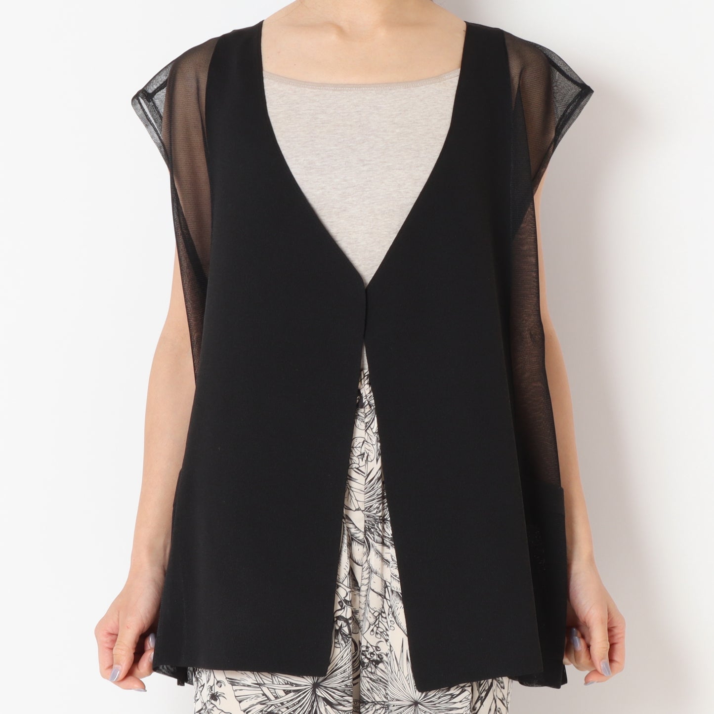 シアーニットトッパージレ 9541-133LA