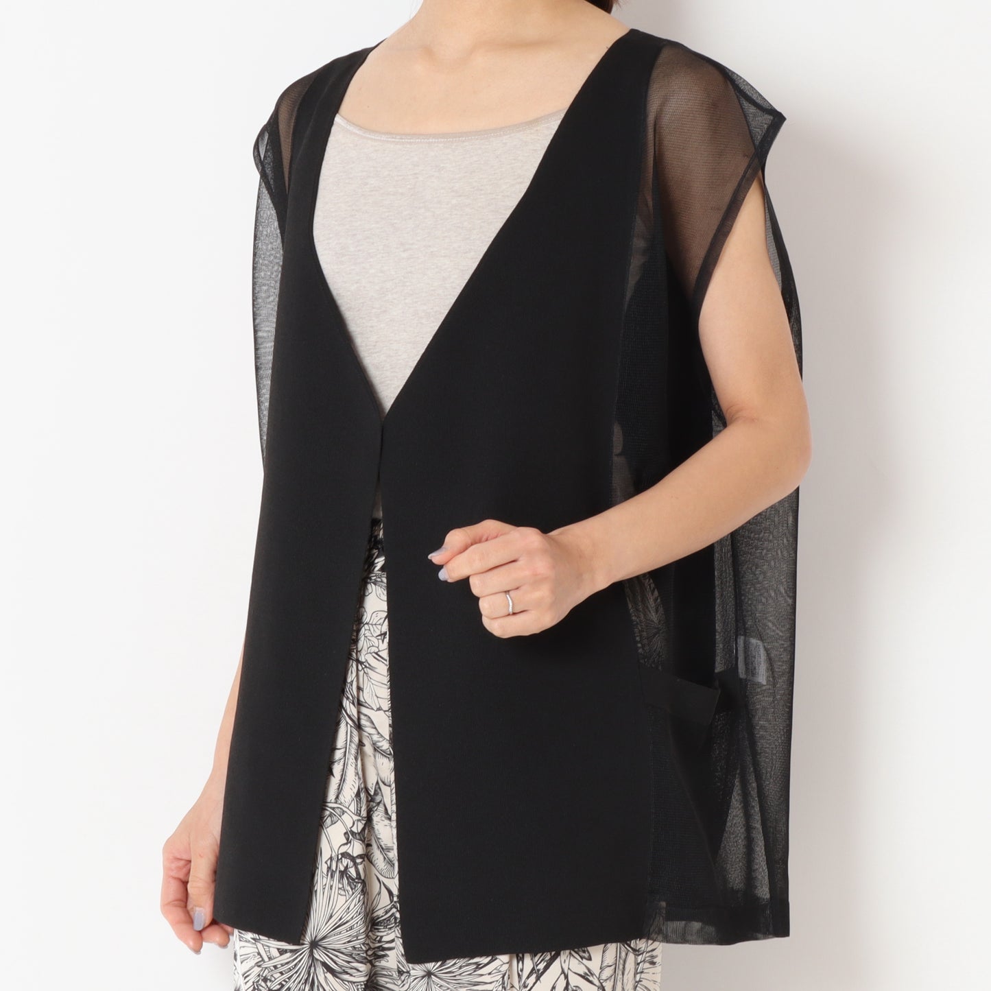 シアーニットトッパージレ 9541-133LA