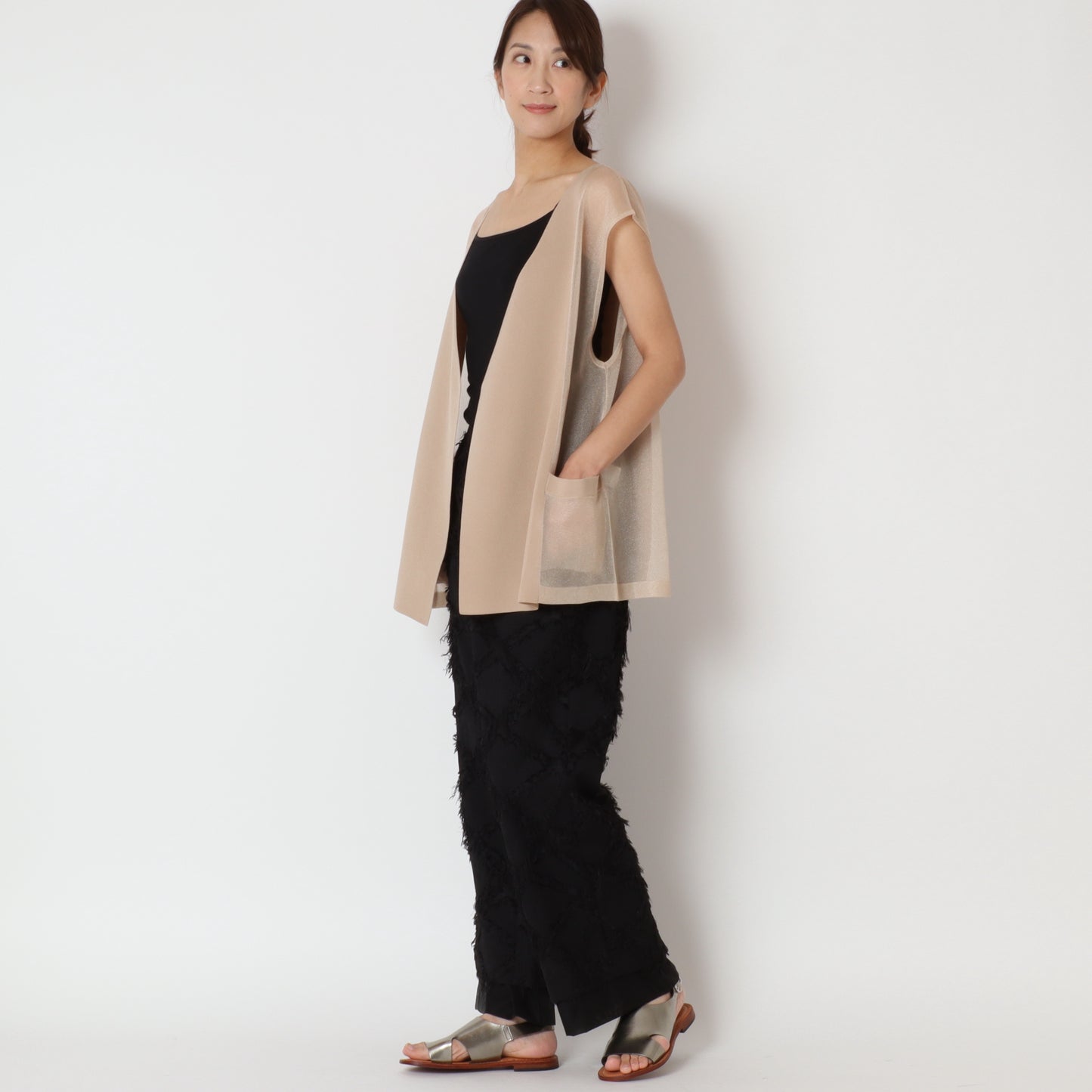シアーニットトッパージレ 9541-133LA