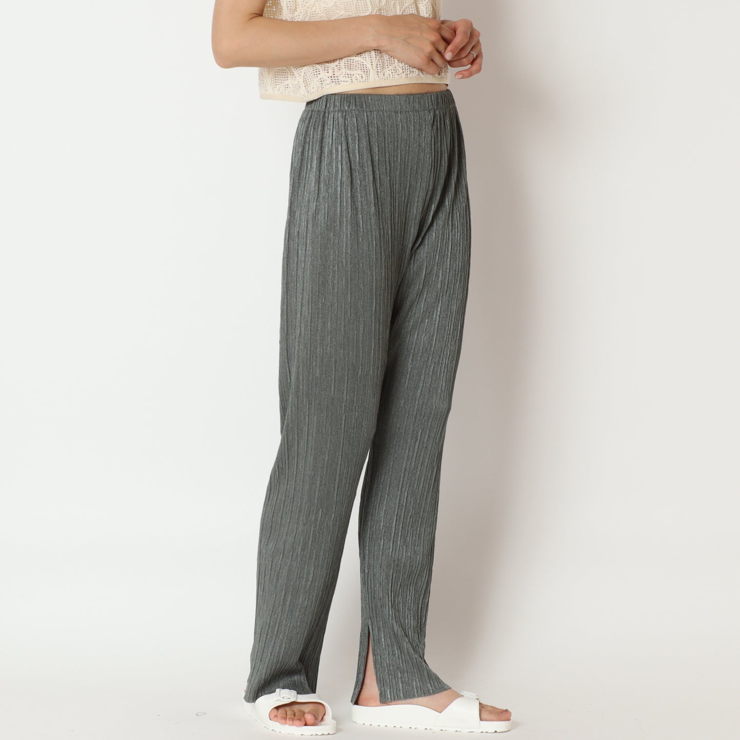 カットプリーツパンツ 3643-632KO