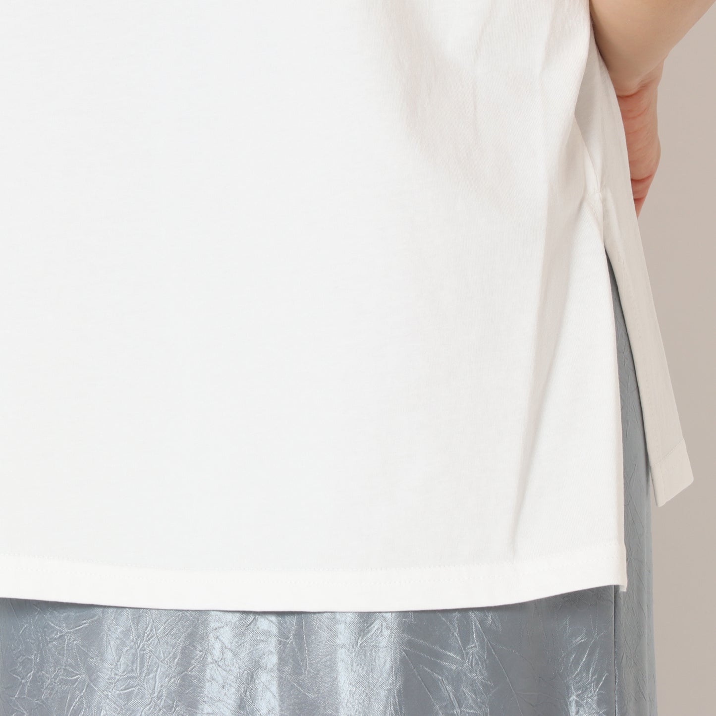 フロントフリンジTシャツ H524123