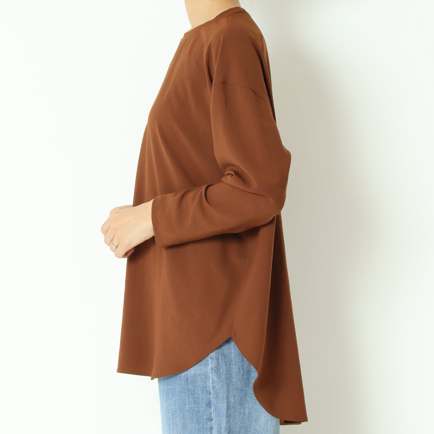 ストレッチシフォンブラウス 80990214