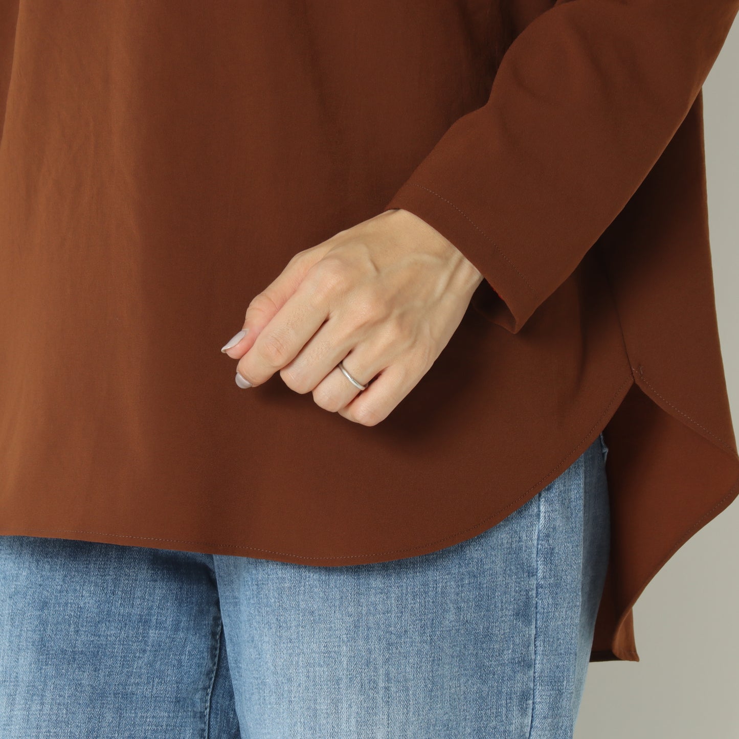 ストレッチシフォンブラウス 80990214
