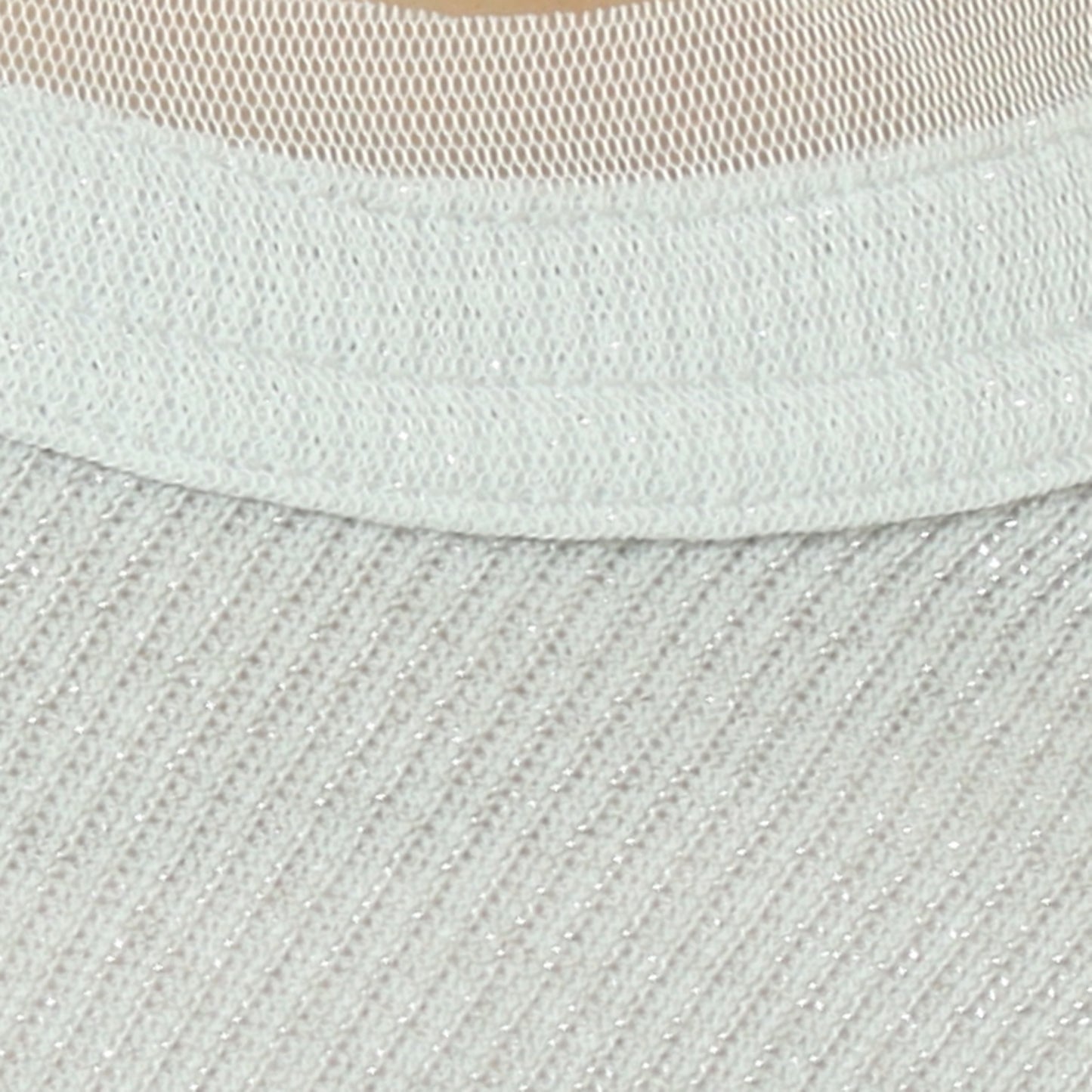 チュール重ねラメカットソー 8920659