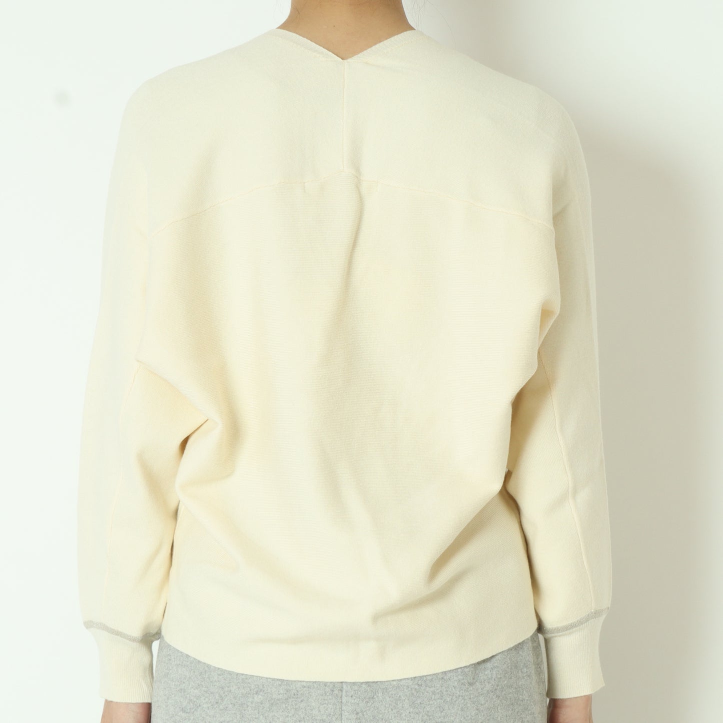 ウォッシャブルカルマネックプルオーバー 245LA0415