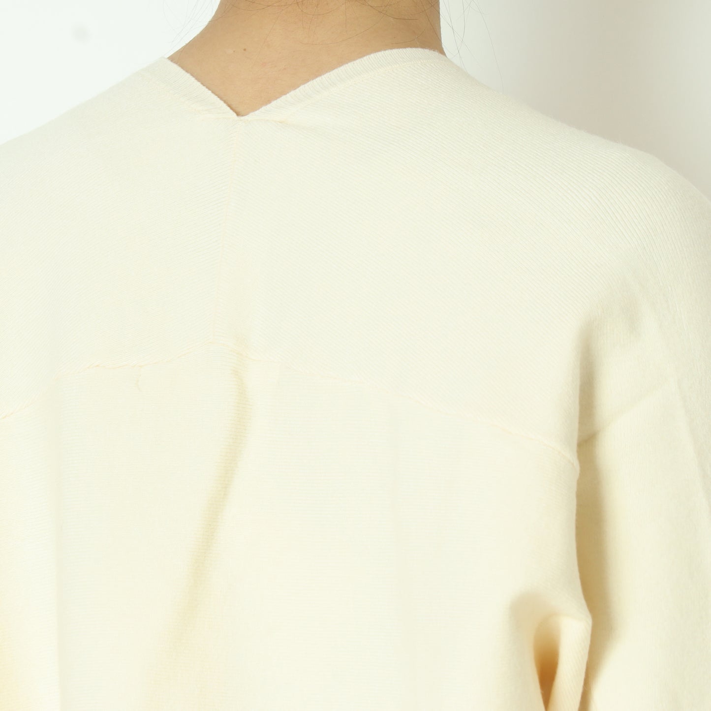ウォッシャブルカルマネックプルオーバー 245LA0415