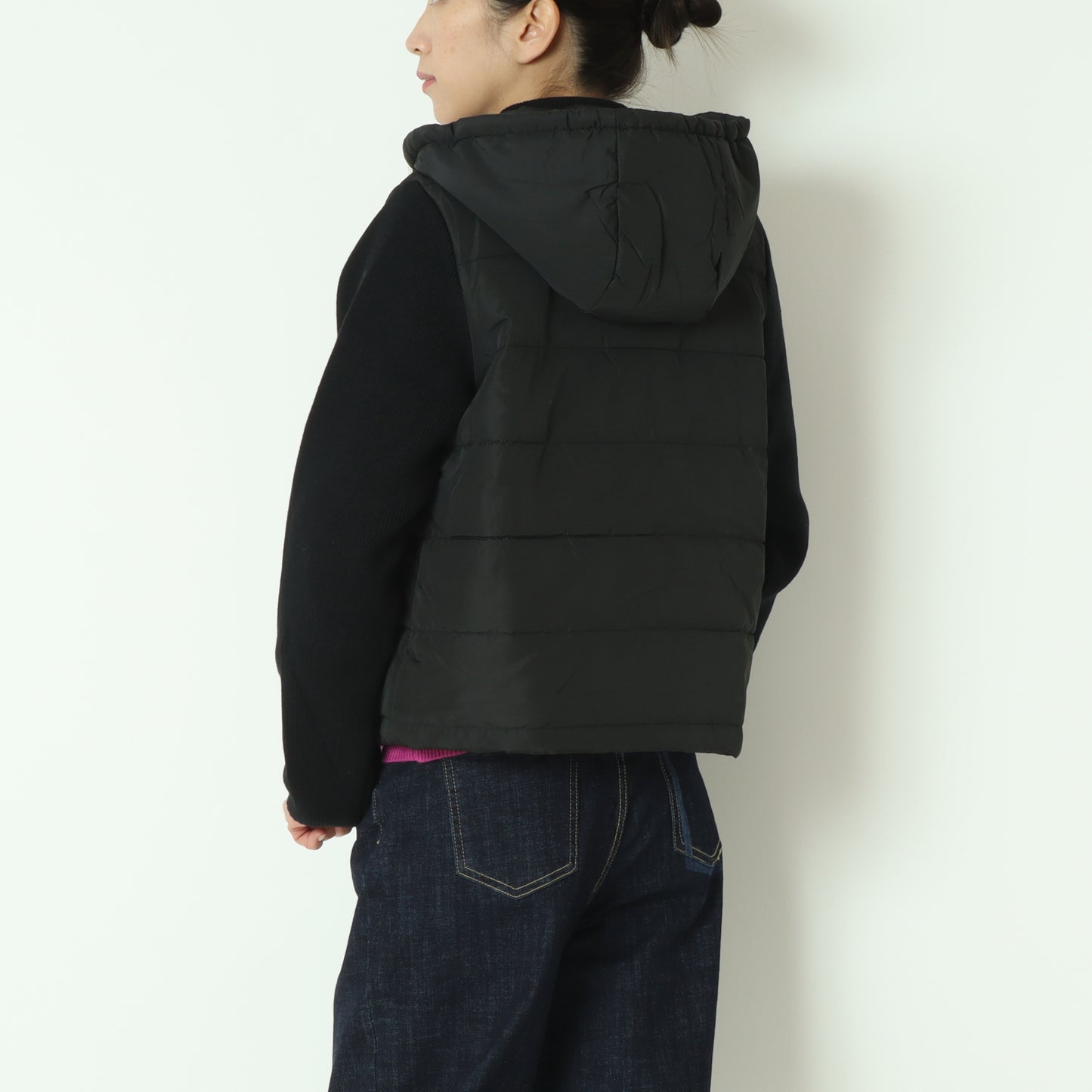 中綿×ニット2WAY切替ジャケット 242WA0519