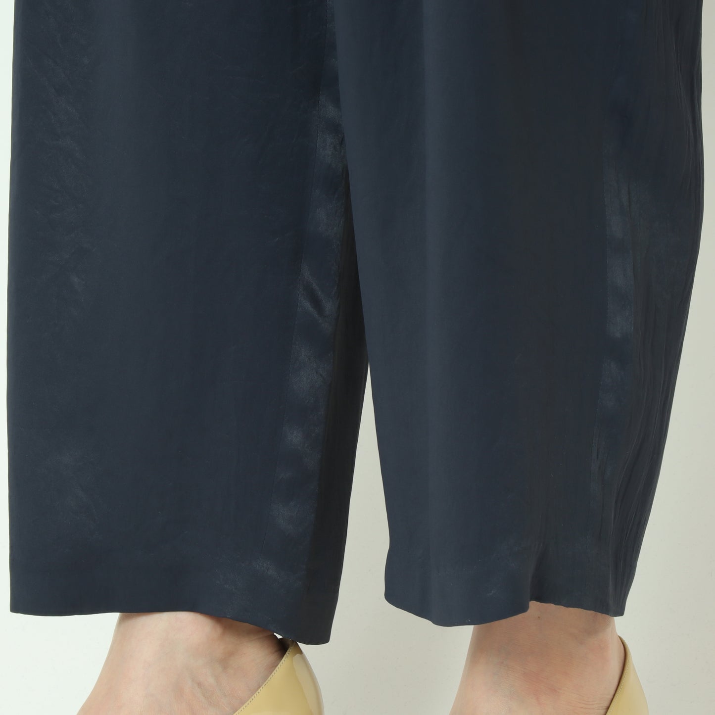 アセテートドロストストレートパンツ J4642A-24