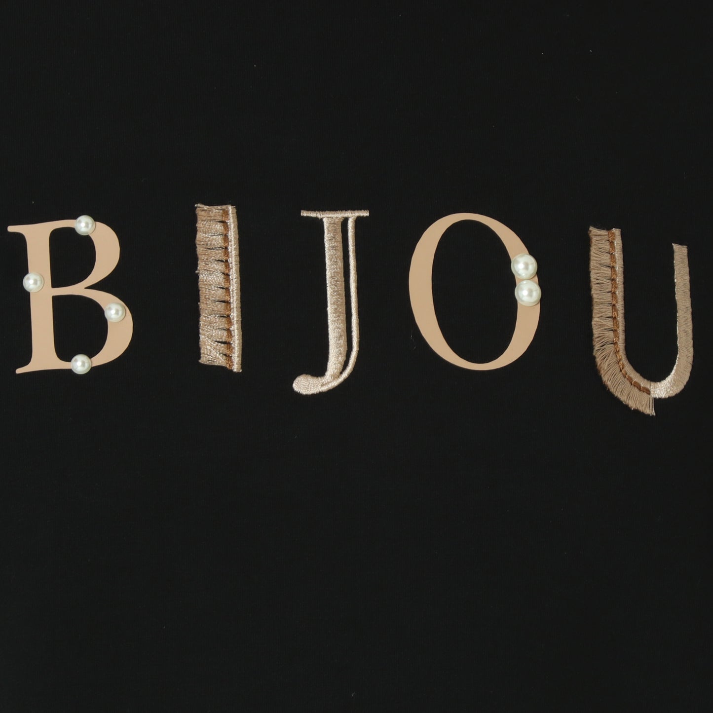 Bijouパールロゴプルオーバー 7441010