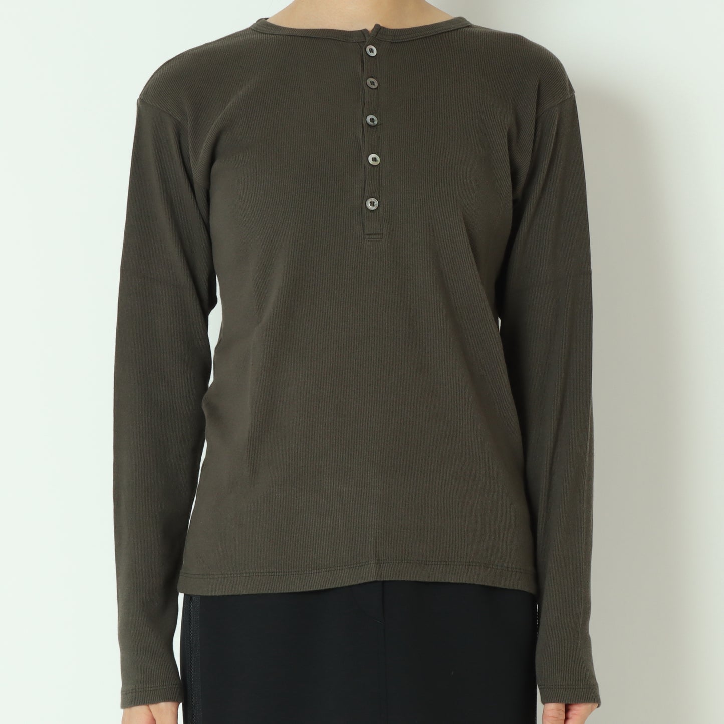 ヘンリーネックロングTシャツ 8441005