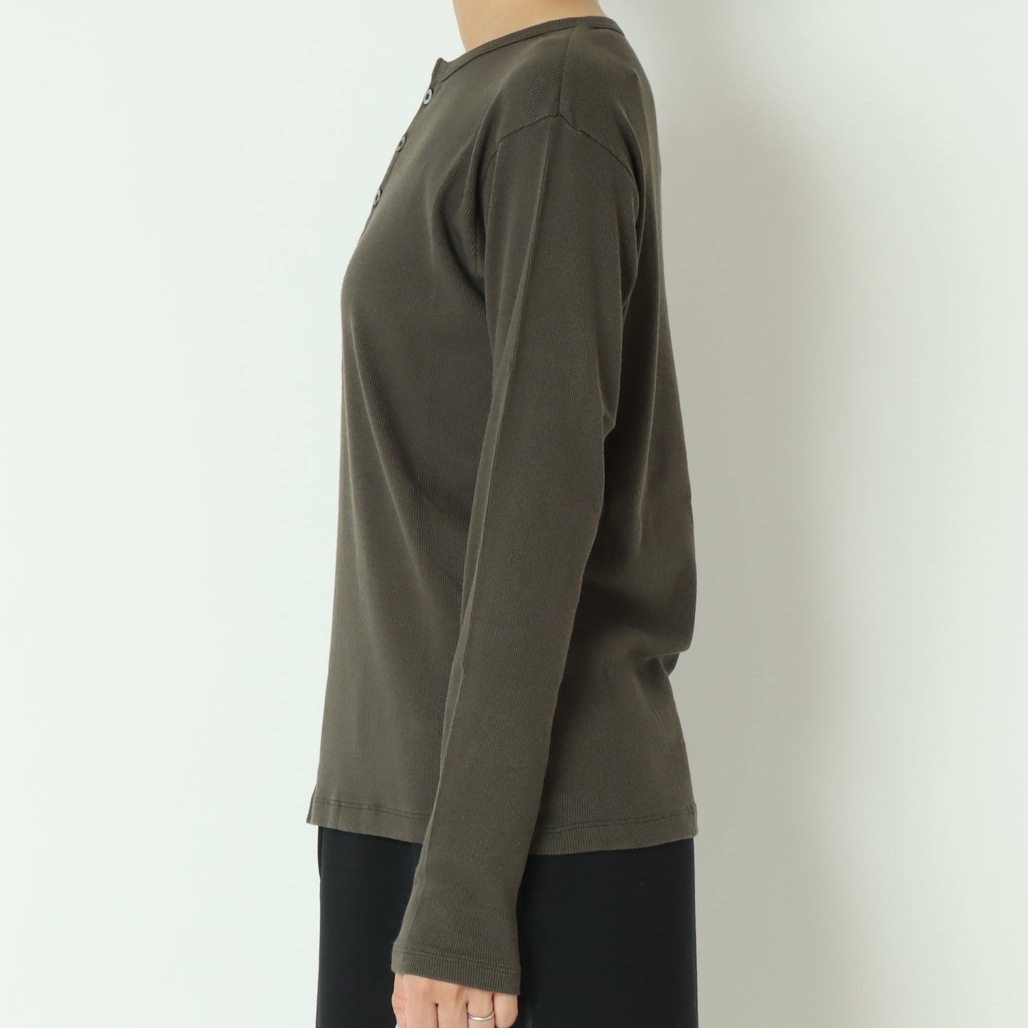 ヘンリーネックロングTシャツ 8441005