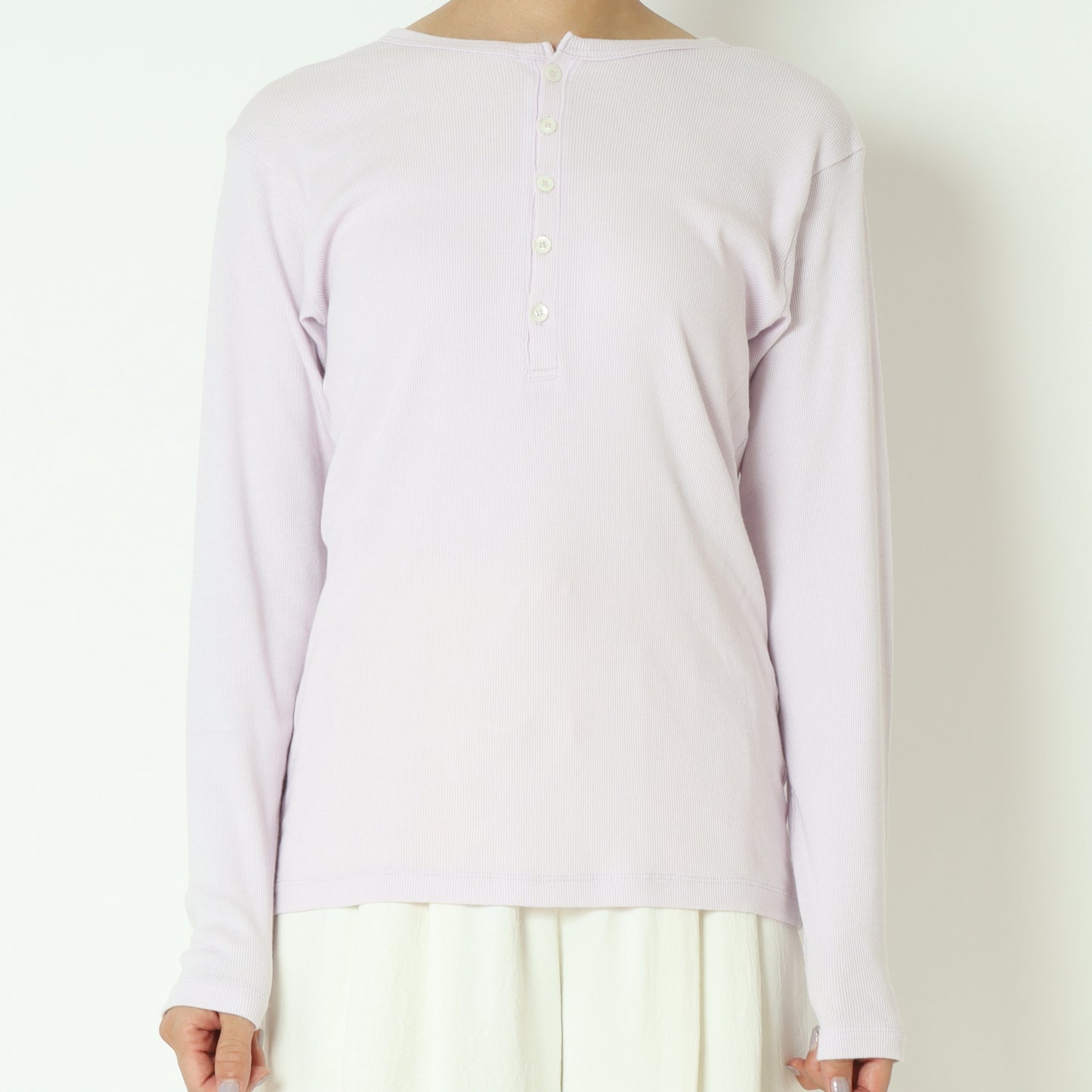 ヘンリーネックロングTシャツ 8441005