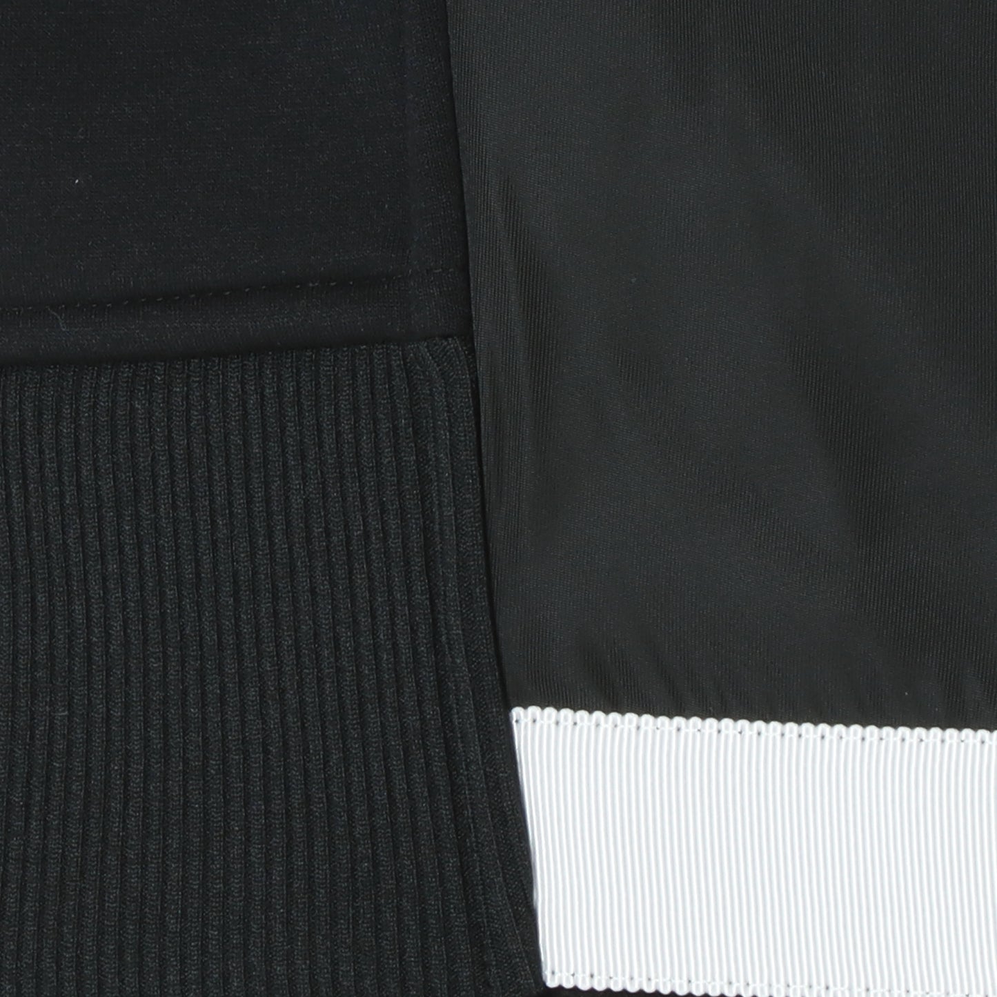 異素材ドッキング配色パーカー 431917