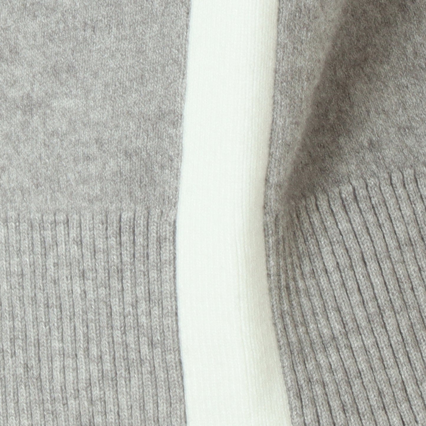 配色キラキラサイドラインニットパーカー 431927