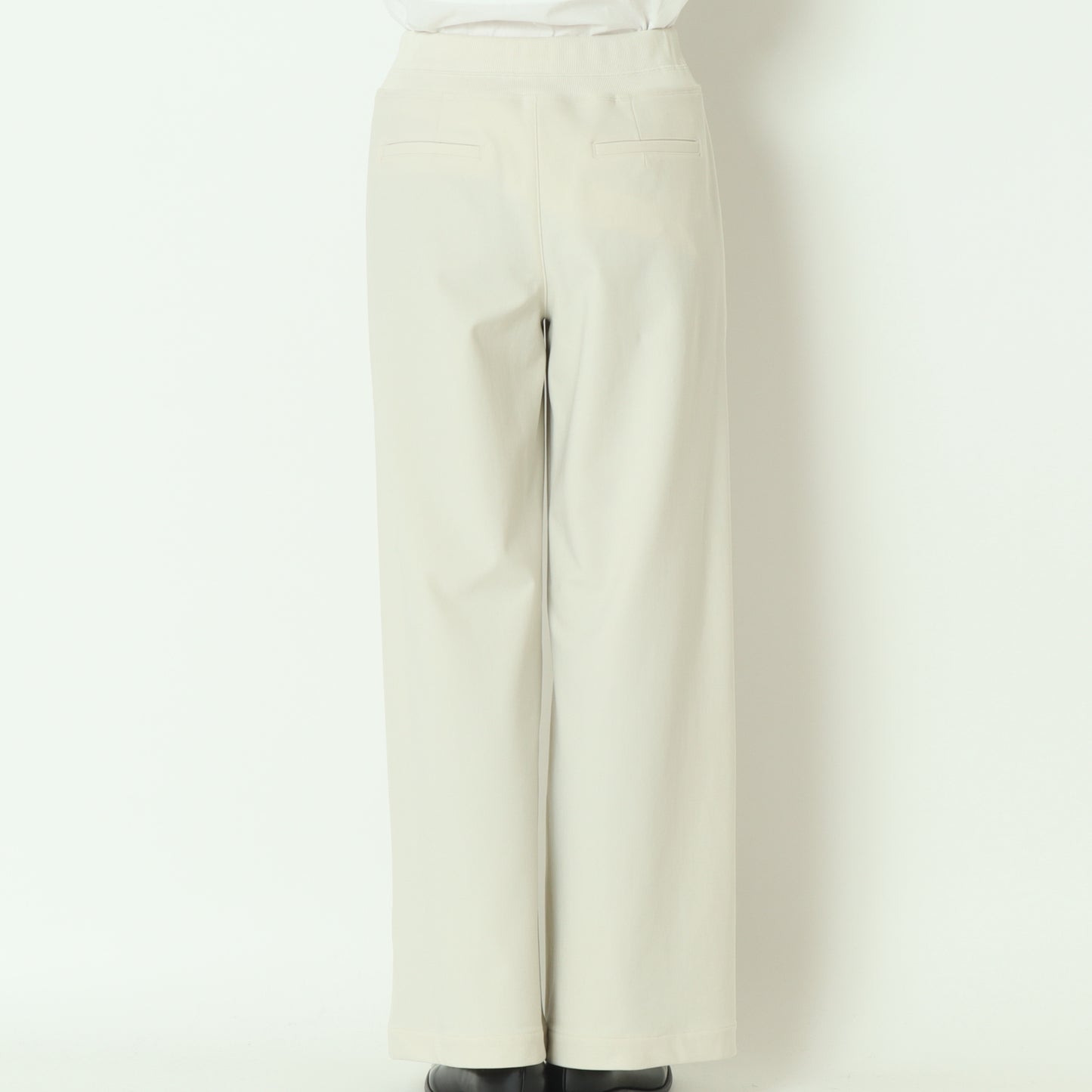 裏起毛ウエストリブワイドパンツ 441601