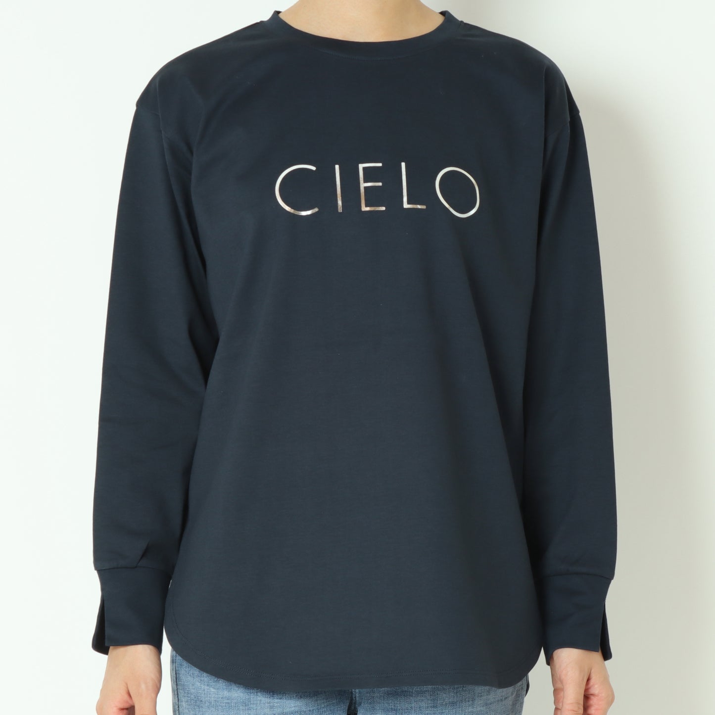 コンプレッションジャージー箔ロゴロングTシャツ 45035516