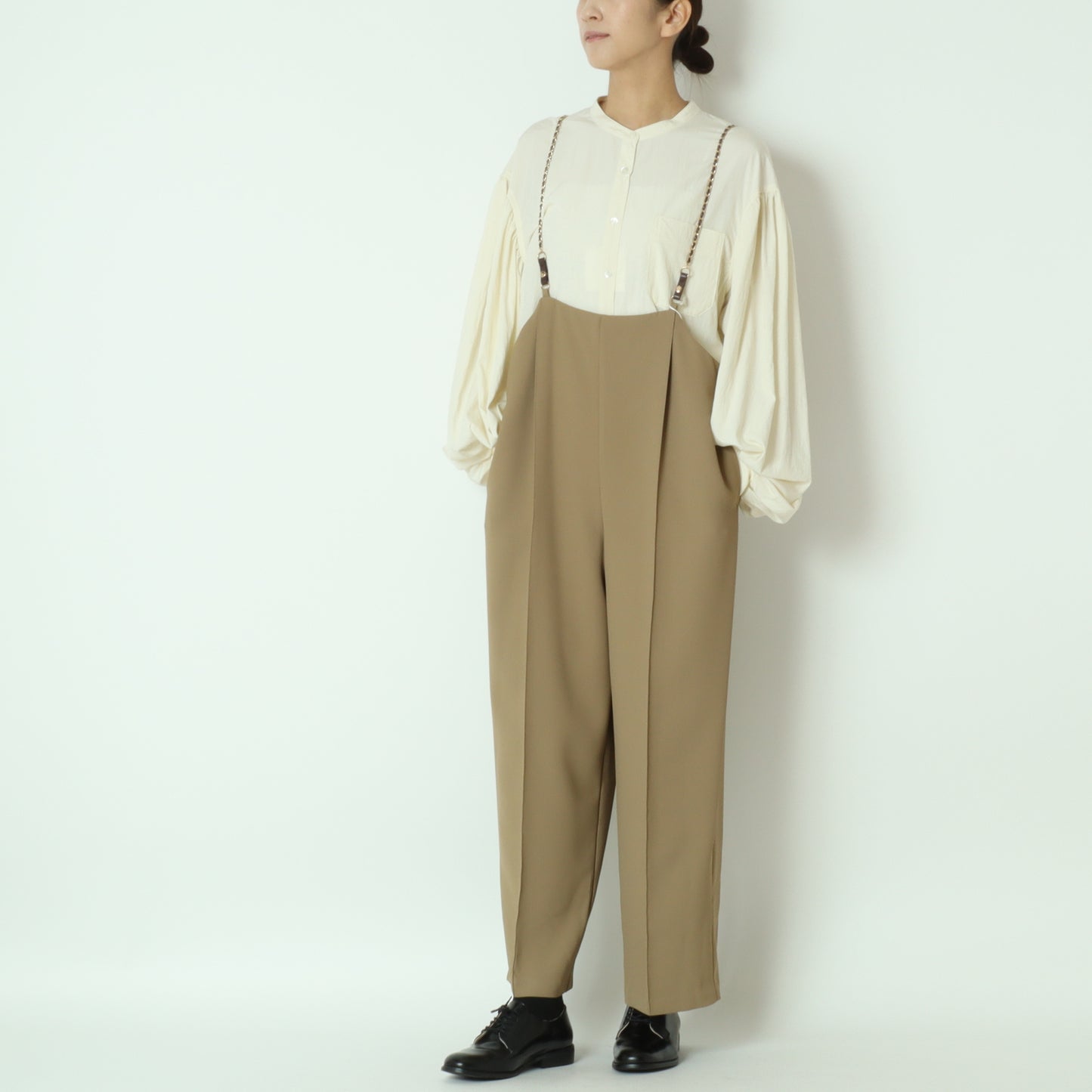 チェーンサスペンダー付きパンツ 3745-284BT