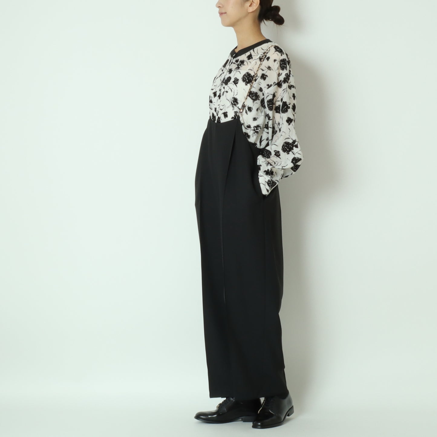 チェーンサスペンダー付きパンツ 3745-284BT