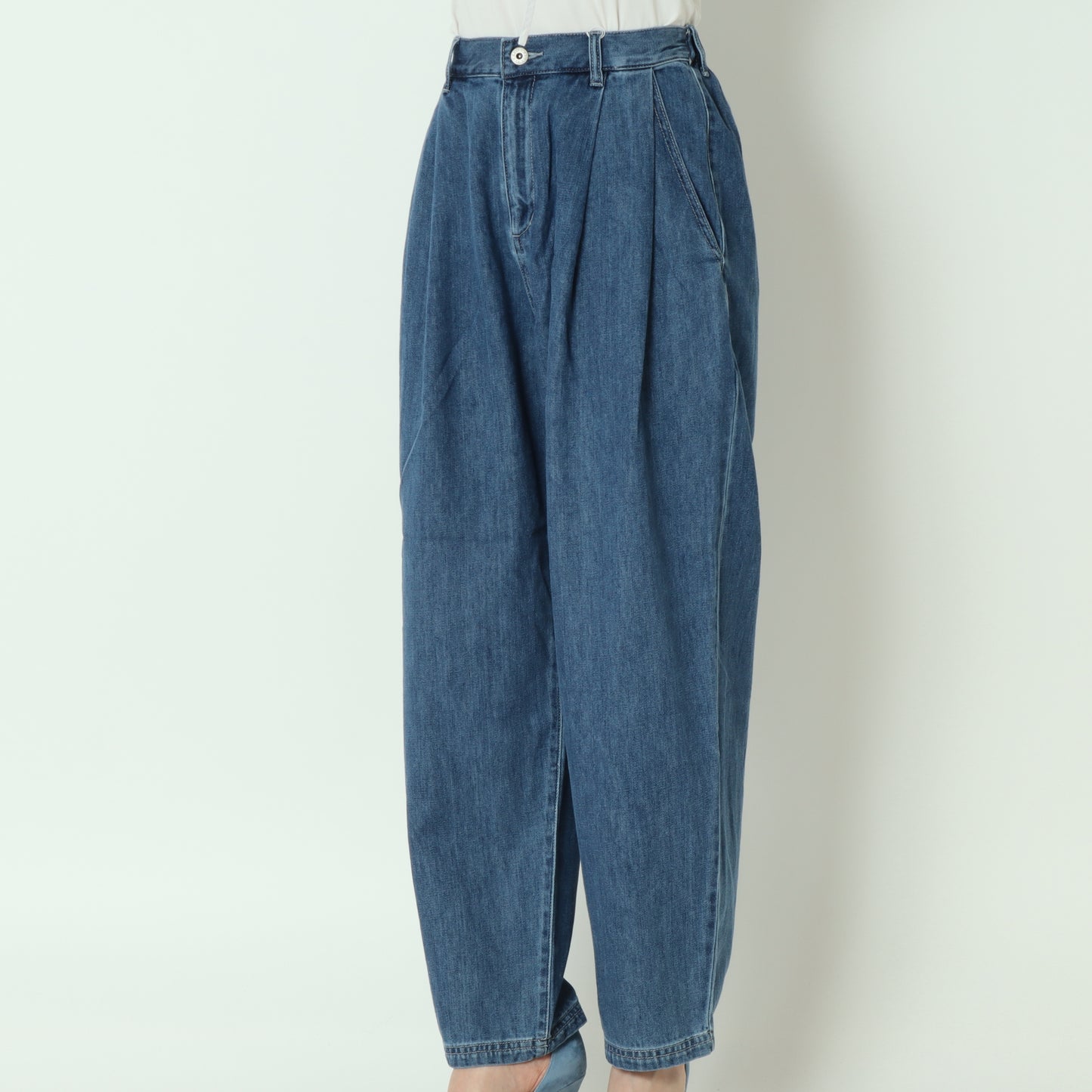 2タックバルーンデニムパンツ 404241