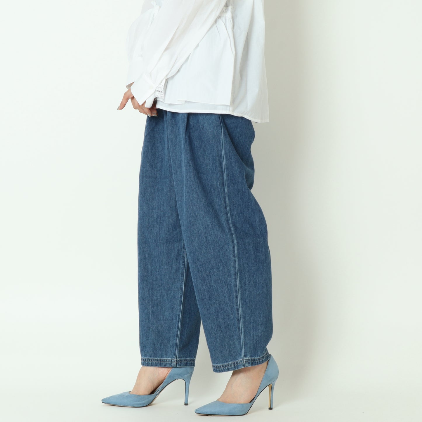 2タックバルーンデニムパンツ 404241