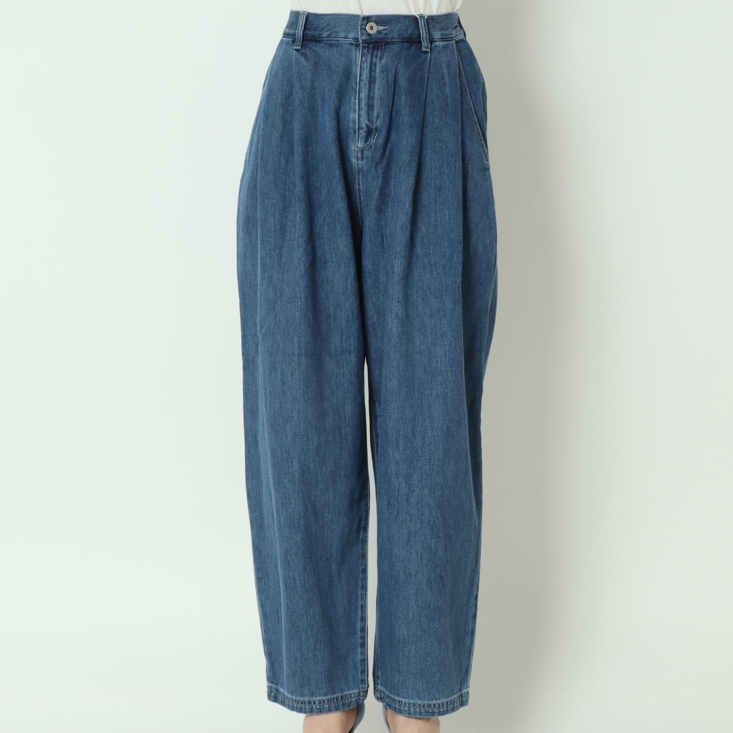 2タックバルーンデニムパンツ 404241