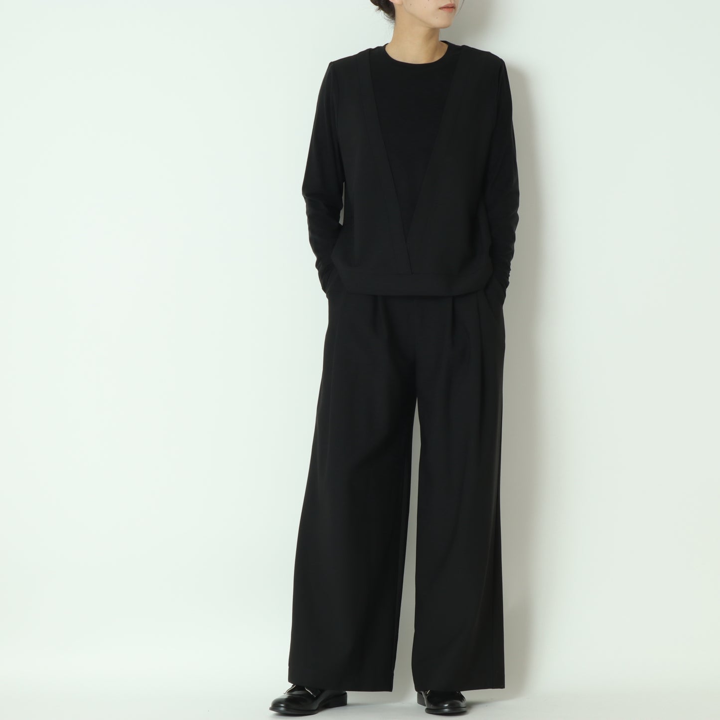 イレギュラー2タックワイドパンツ 407285